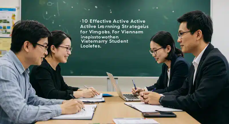 **10 Chiến lược học tập chủ động hiệu quả cho sinh viên Việt Nam**
