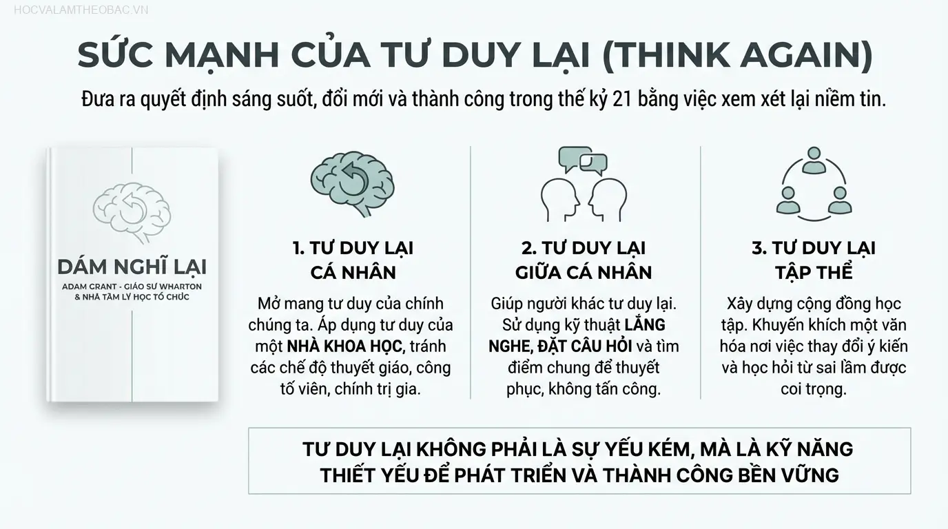 Adam Grant, nhà tâm lý học tổ chức và giáo sư tại Trường Wharton, là tác giả của nhiều đầu sách bán chạy về tư duy và hành vi.