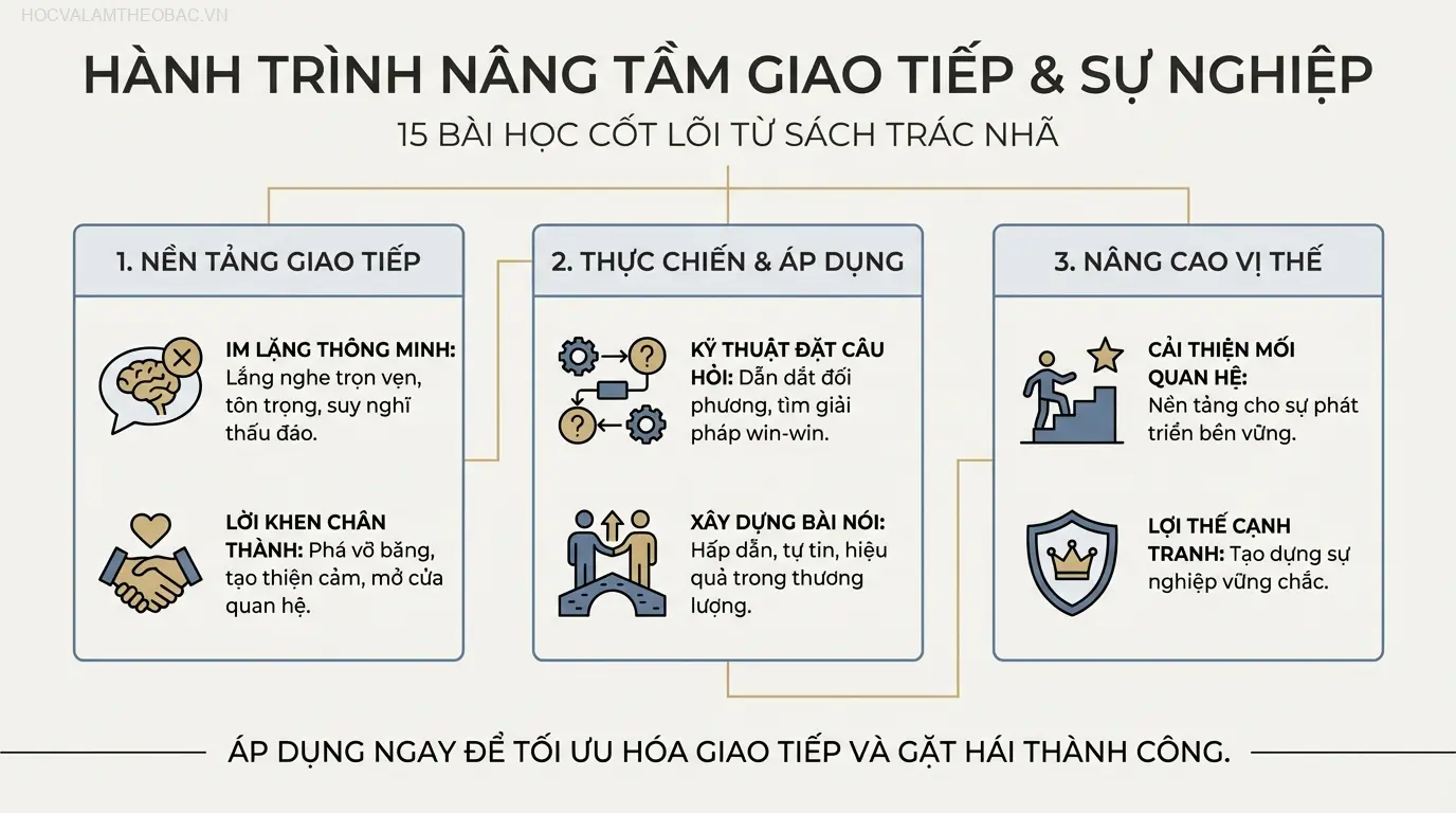 Áp dụng các bài học từ sách giúp cải thiện đáng kể hiệu quả trong các cuộc thảo luận nhóm và giao tiếp công việc.