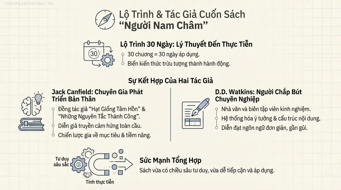 Jack Canfield, đồng tác giả của series “Chicken Soup for the Soul” và “Người Nam Châm”, là một diễn giả truyền cảm hứng hàng đầu thế giới.