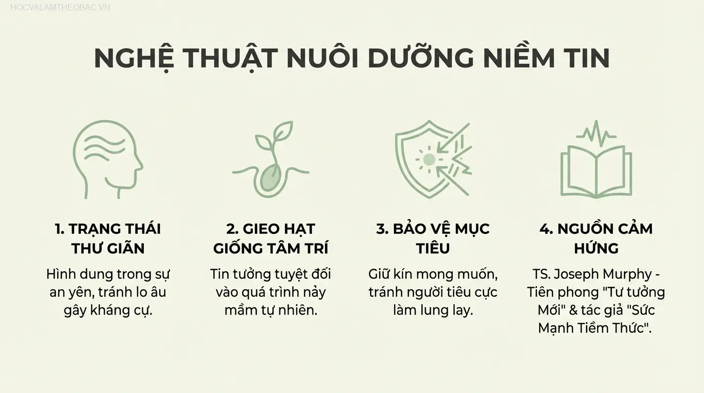 Tiến sĩ Joseph Murphy, tác giả của Sức Mạnh Tiềm Thức và là một nhân vật tiên phong trong phong trào Tư tưởng Mới.