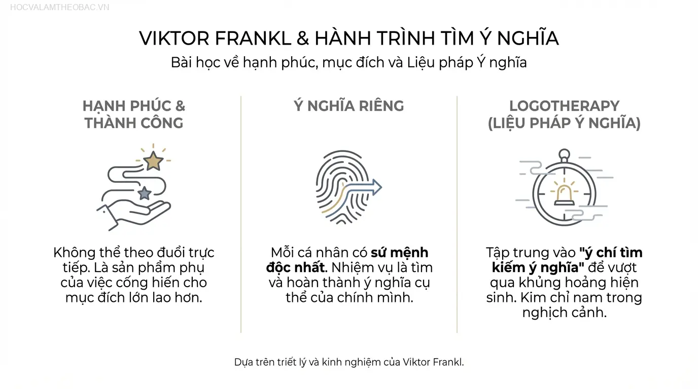 Tổng hợp 10 bài học cuộc sống sâu sắc được đúc kết từ những trải nghiệm của Viktor Frankl, kim chỉ nam để vượt qua nghịch cảnh.